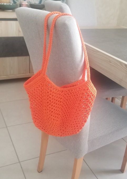 Sac au crochet ORANGE