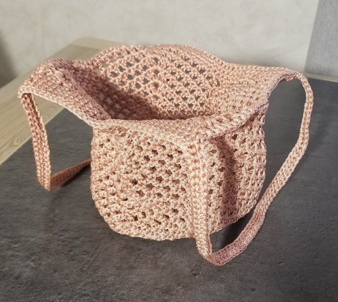 Sac filetau crochet SAUMON